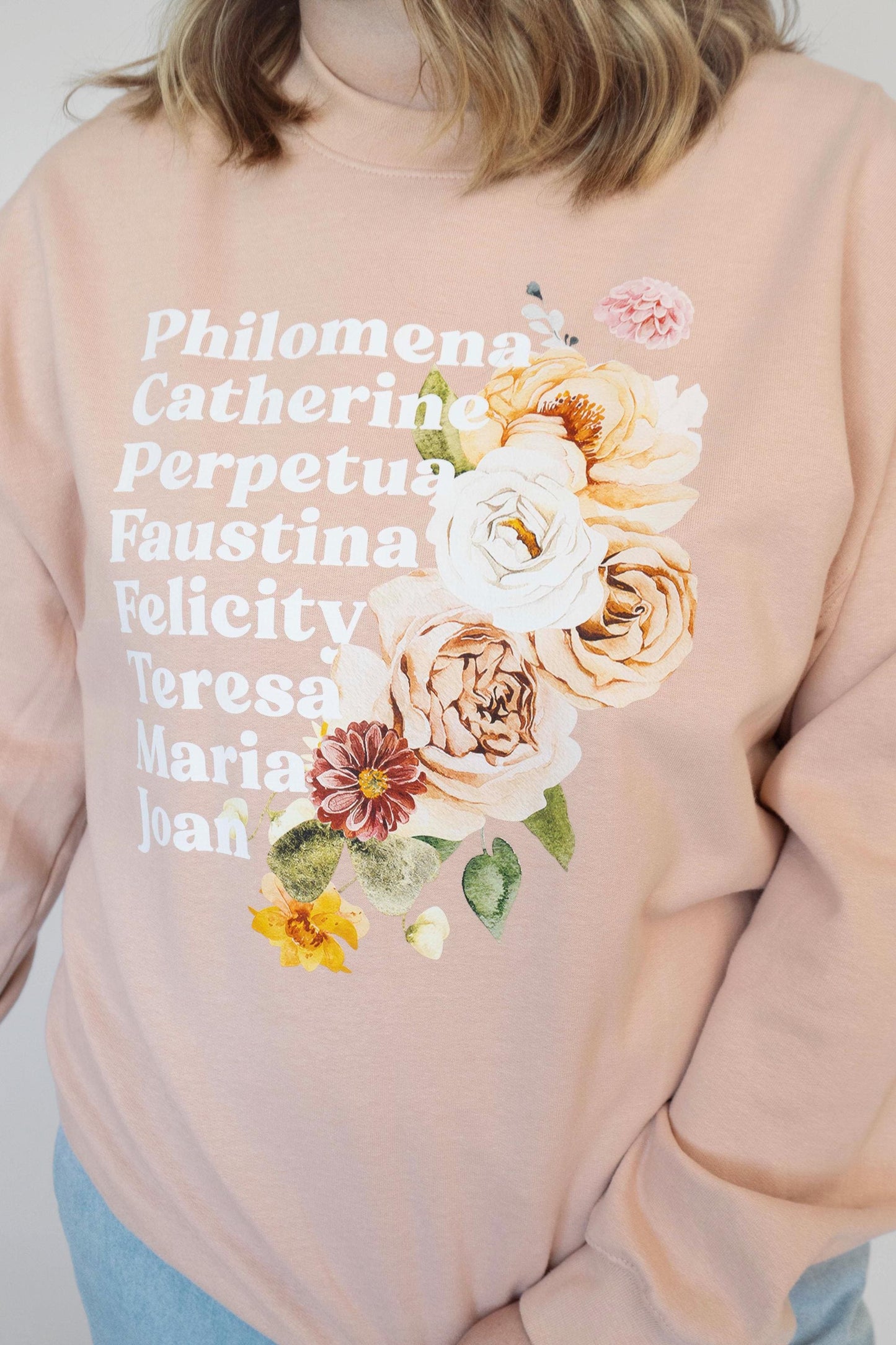 Sister Saints Crewneck Sweatshirt