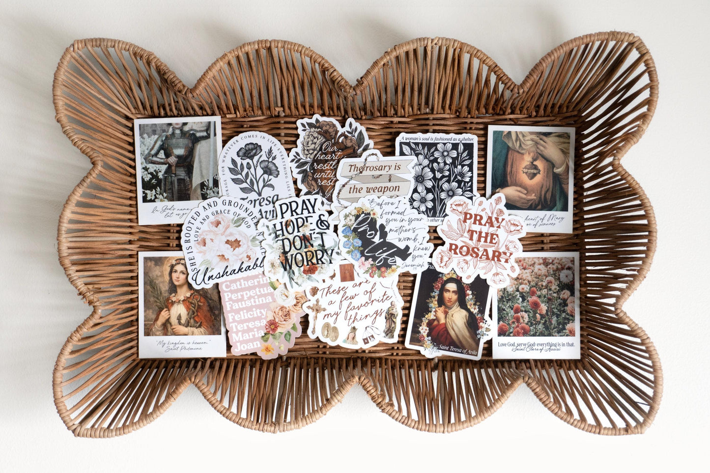 Entire Beloved Filia Sticker Collection | 15 Catholic Stickers