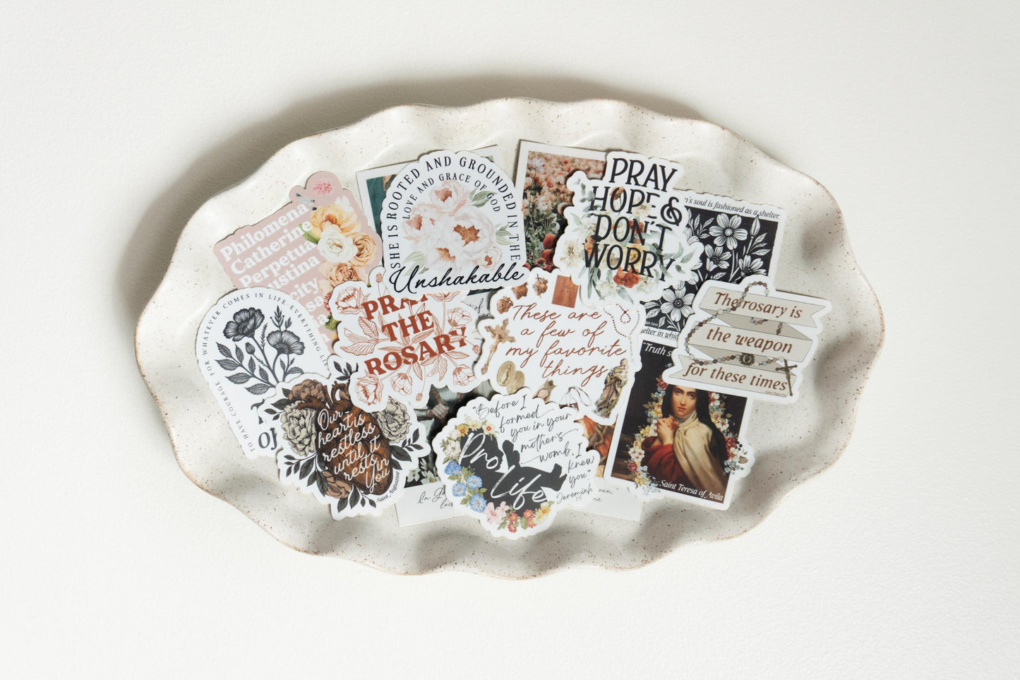 Entire Beloved Filia Sticker Collection | 15 Catholic Stickers