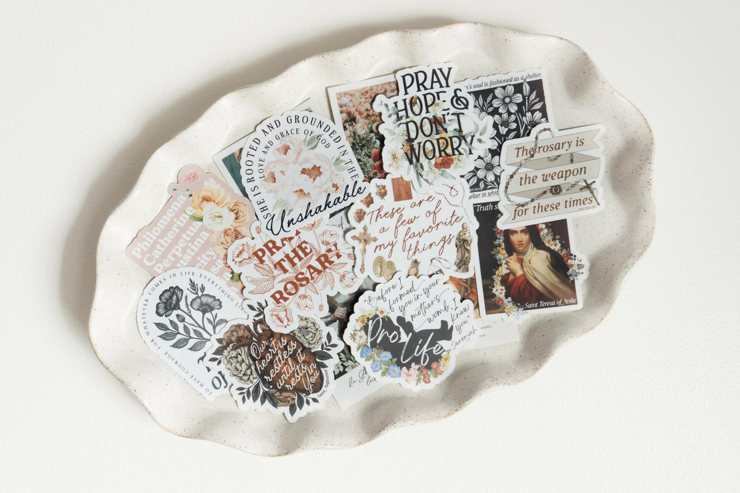 Entire Beloved Filia Sticker Collection | 15 Catholic Stickers