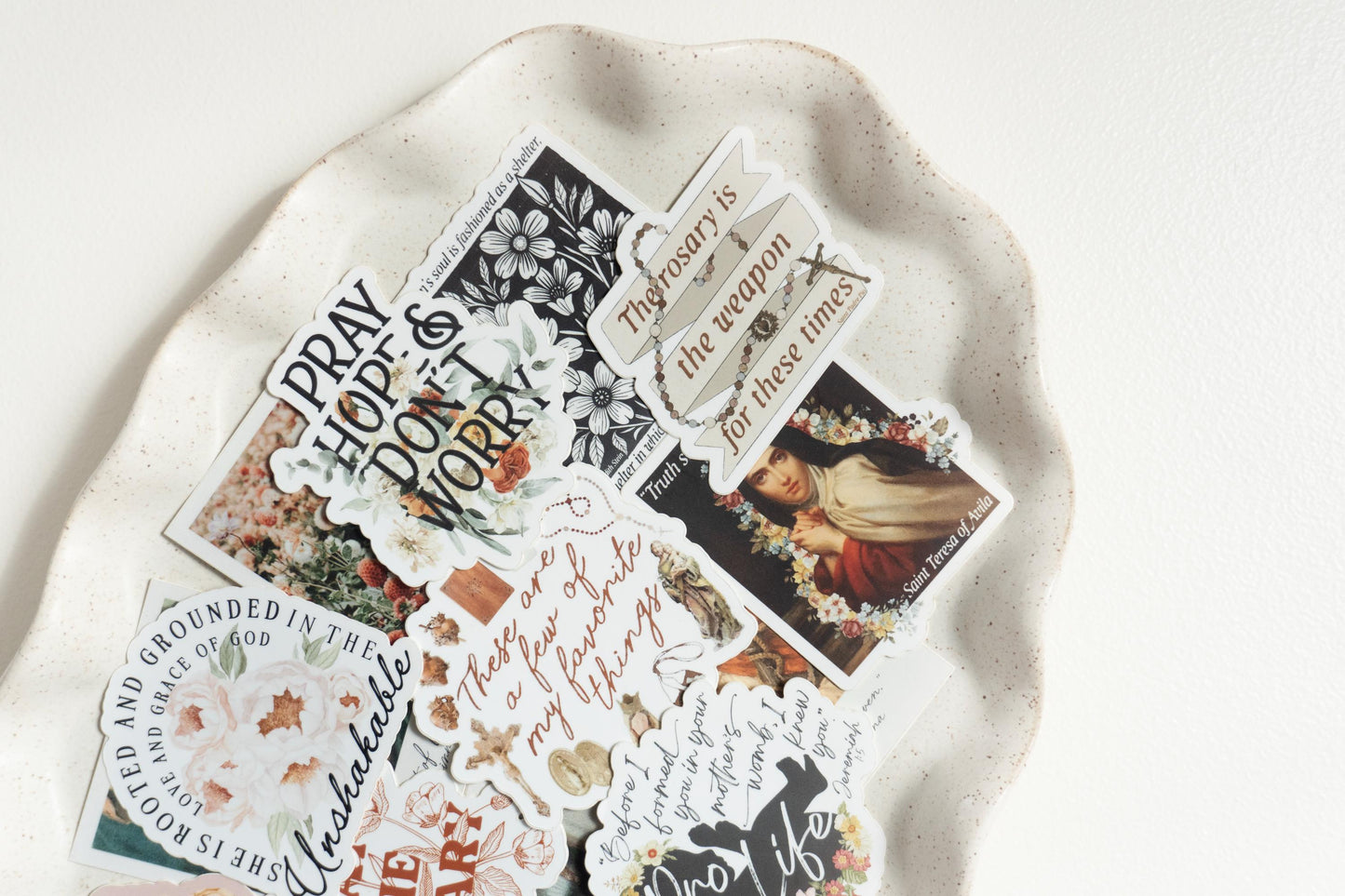 Entire Beloved Filia Sticker Collection | 15 Catholic Stickers