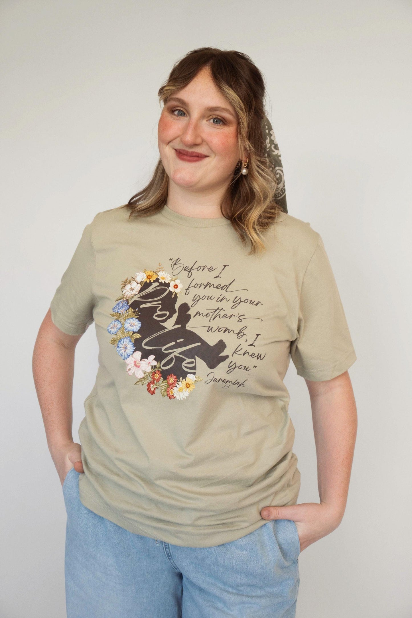 Floral Pro Life T-Shirt