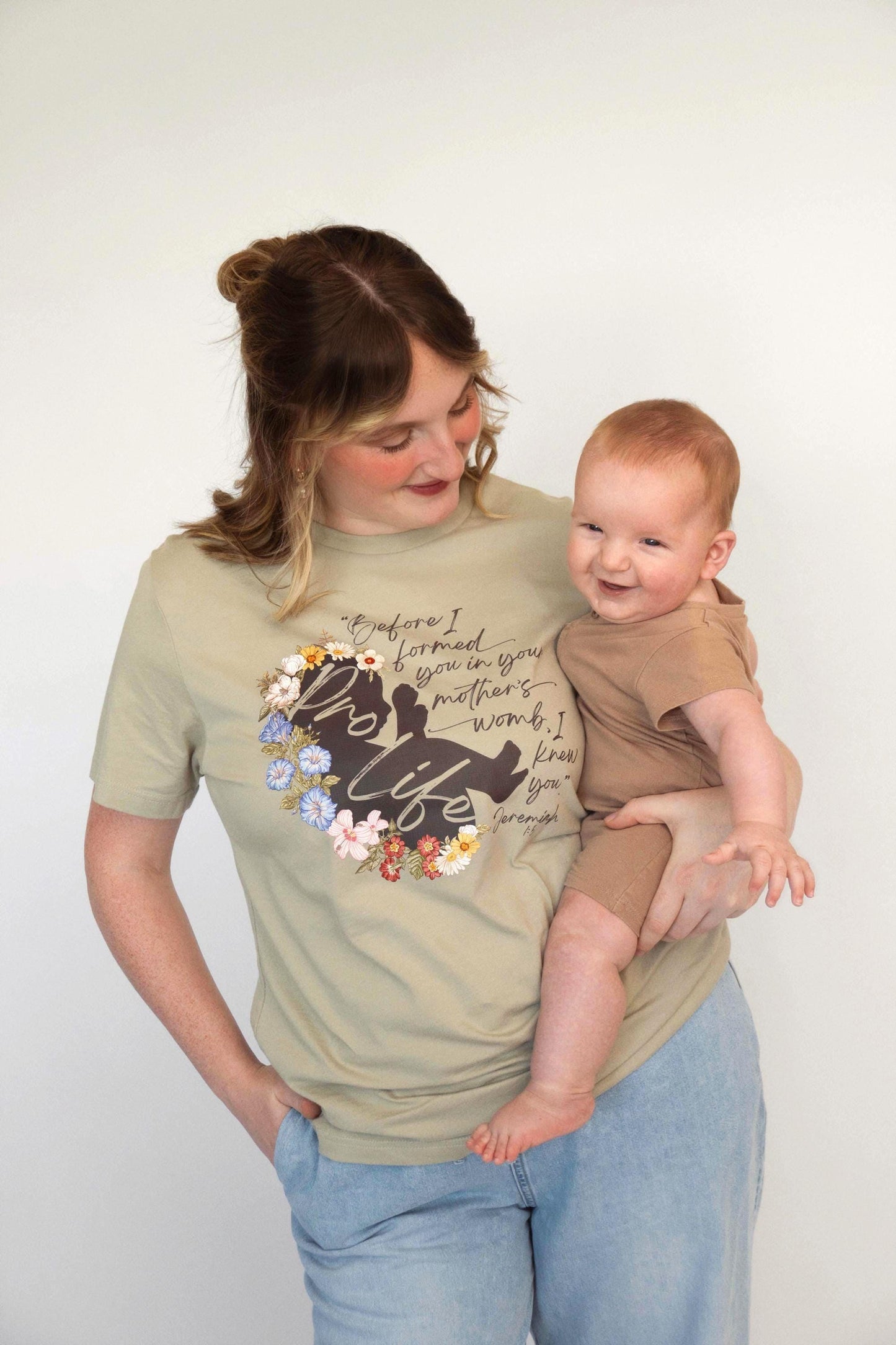 Floral Pro Life T-Shirt