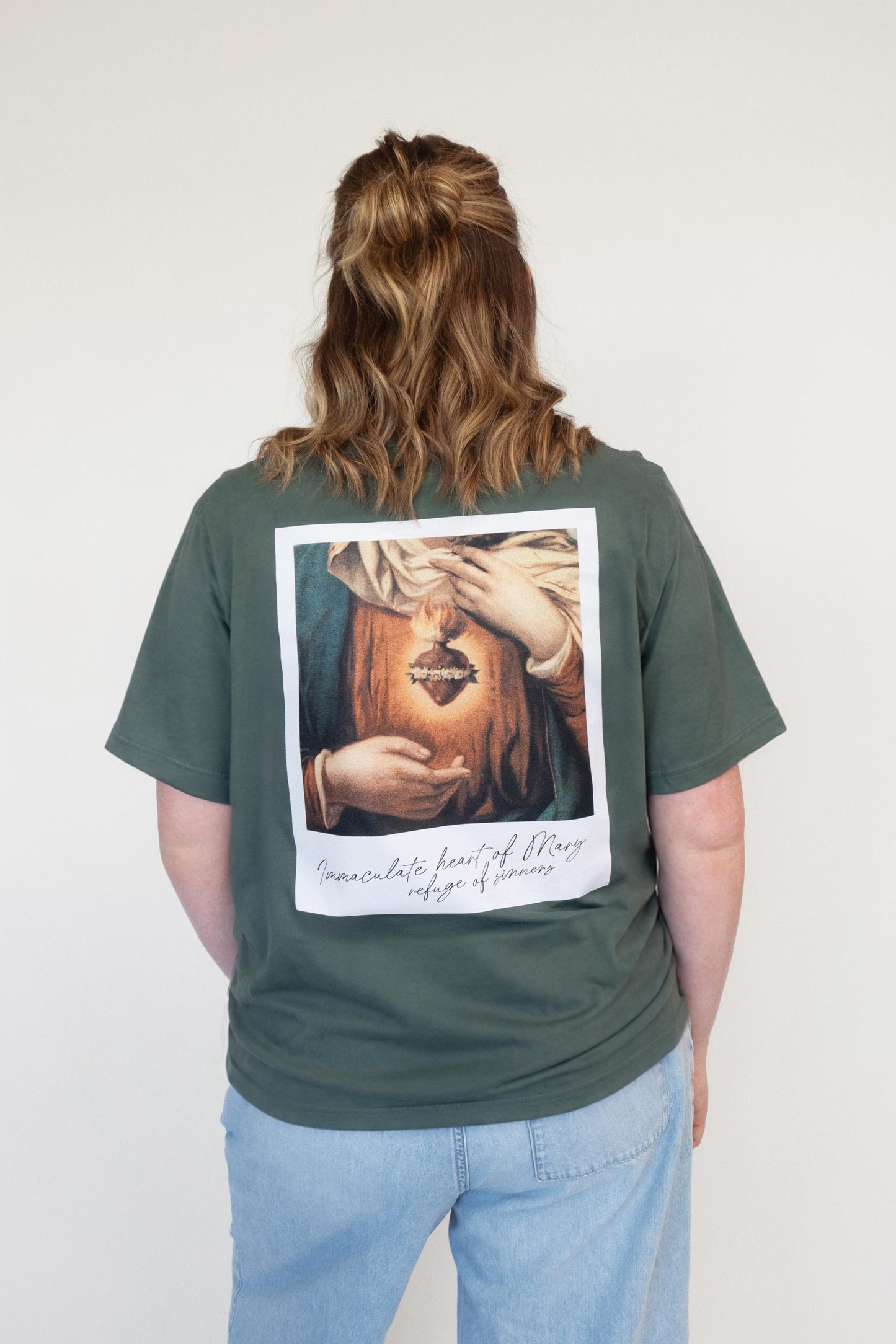 Immaculate Heart of Mary Tee | Catholic Women's Shirt | Beloved Filia