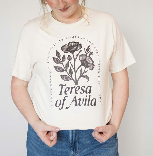 Saint Teresa of Avila Tee | Saint Padre Pio | Beloved Filia
