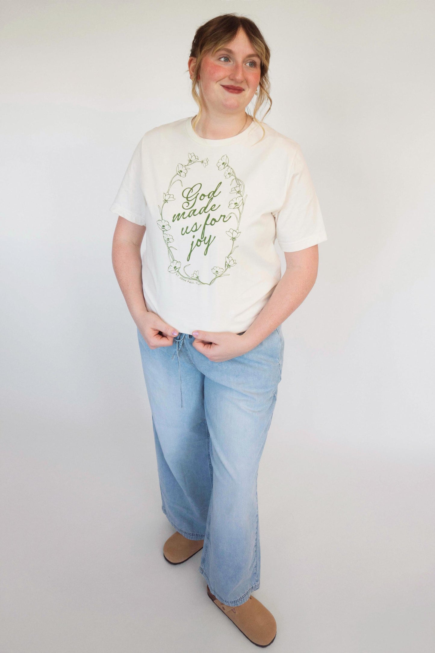 God made us for Joy T-Shirt