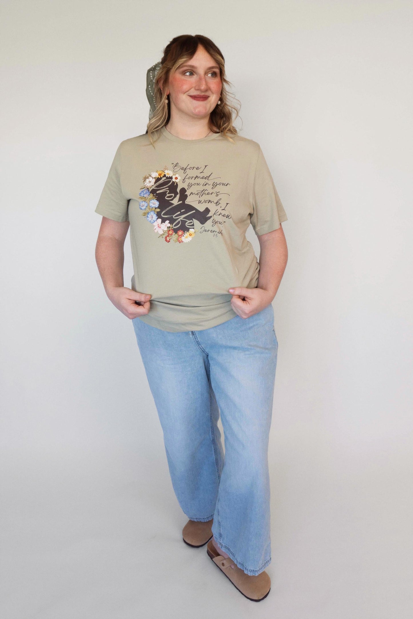 Floral Pro Life T-Shirt