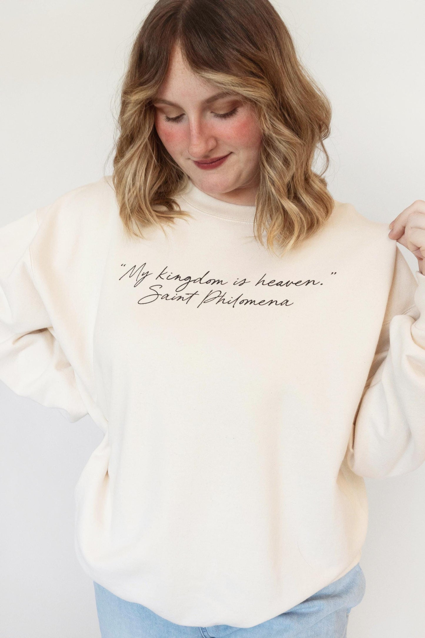 My Kingdom is Heaven Crewneck Sweatshirt