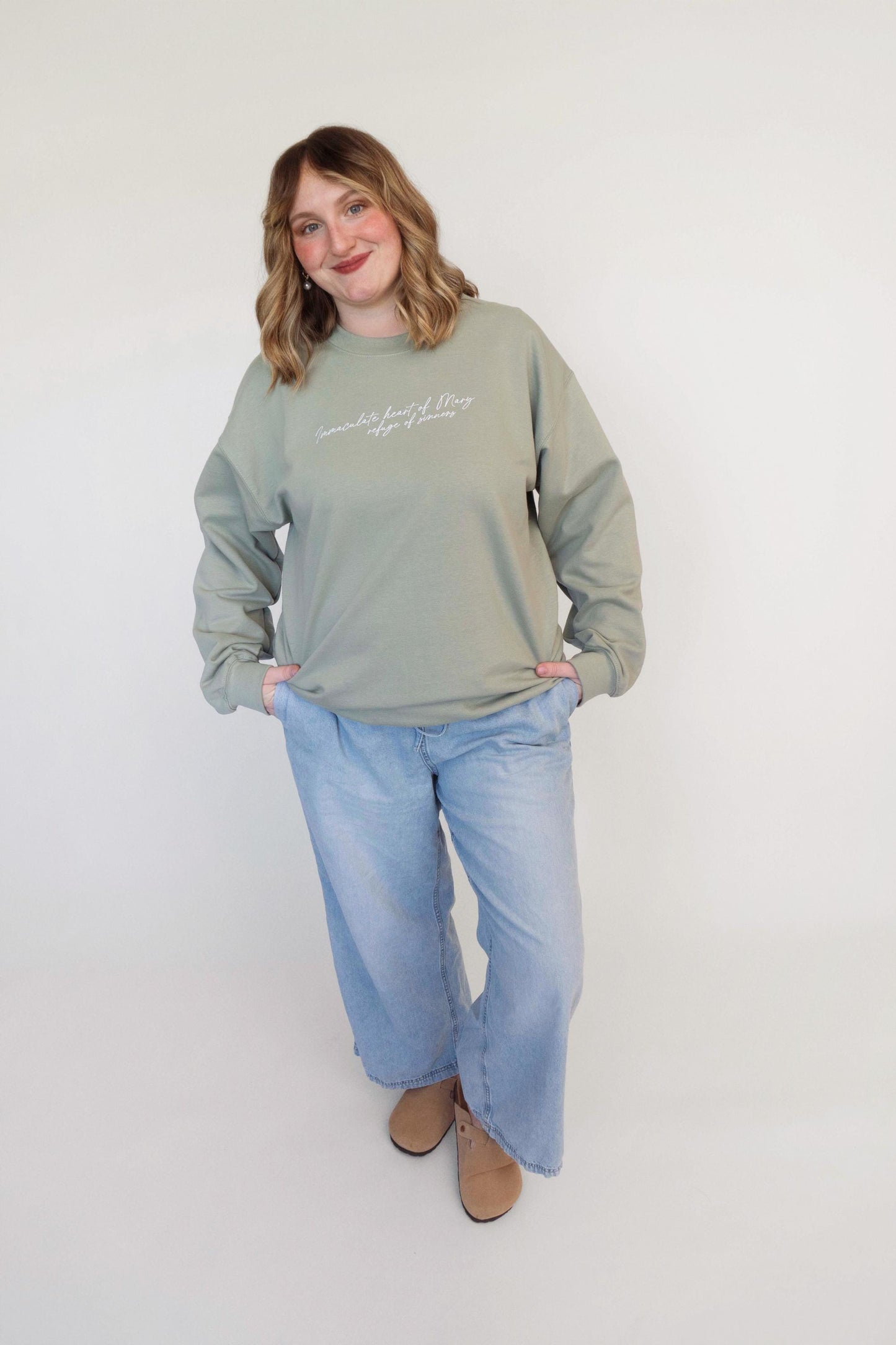 Immaculate Heart Crewneck Sweatshirt