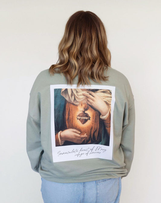 Immaculate Heart Crewneck Sweatshirt