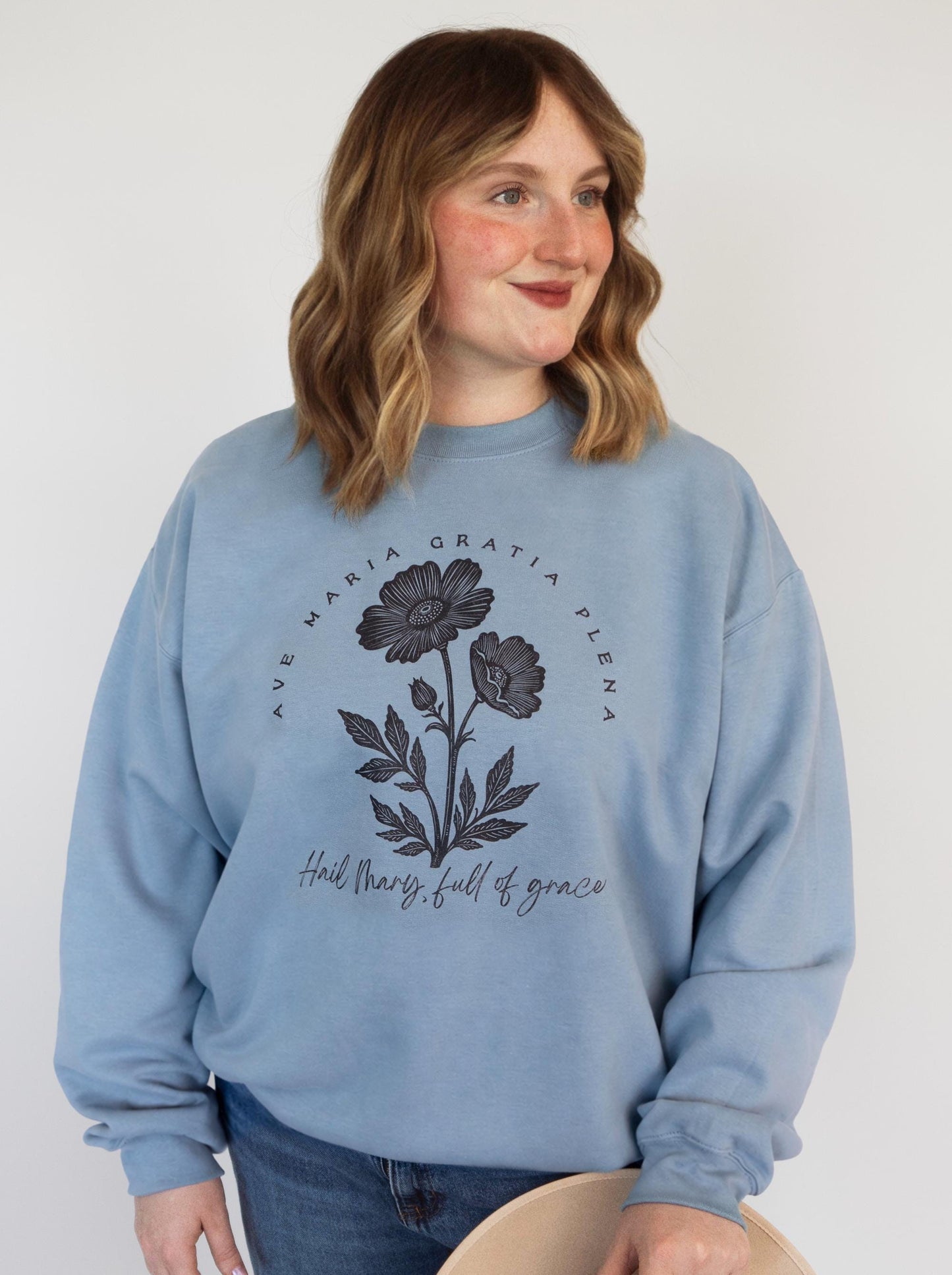 Ave Maria Crewneck Sweatshirt
