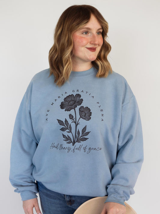 Ave Maria Crewneck Sweatshirt