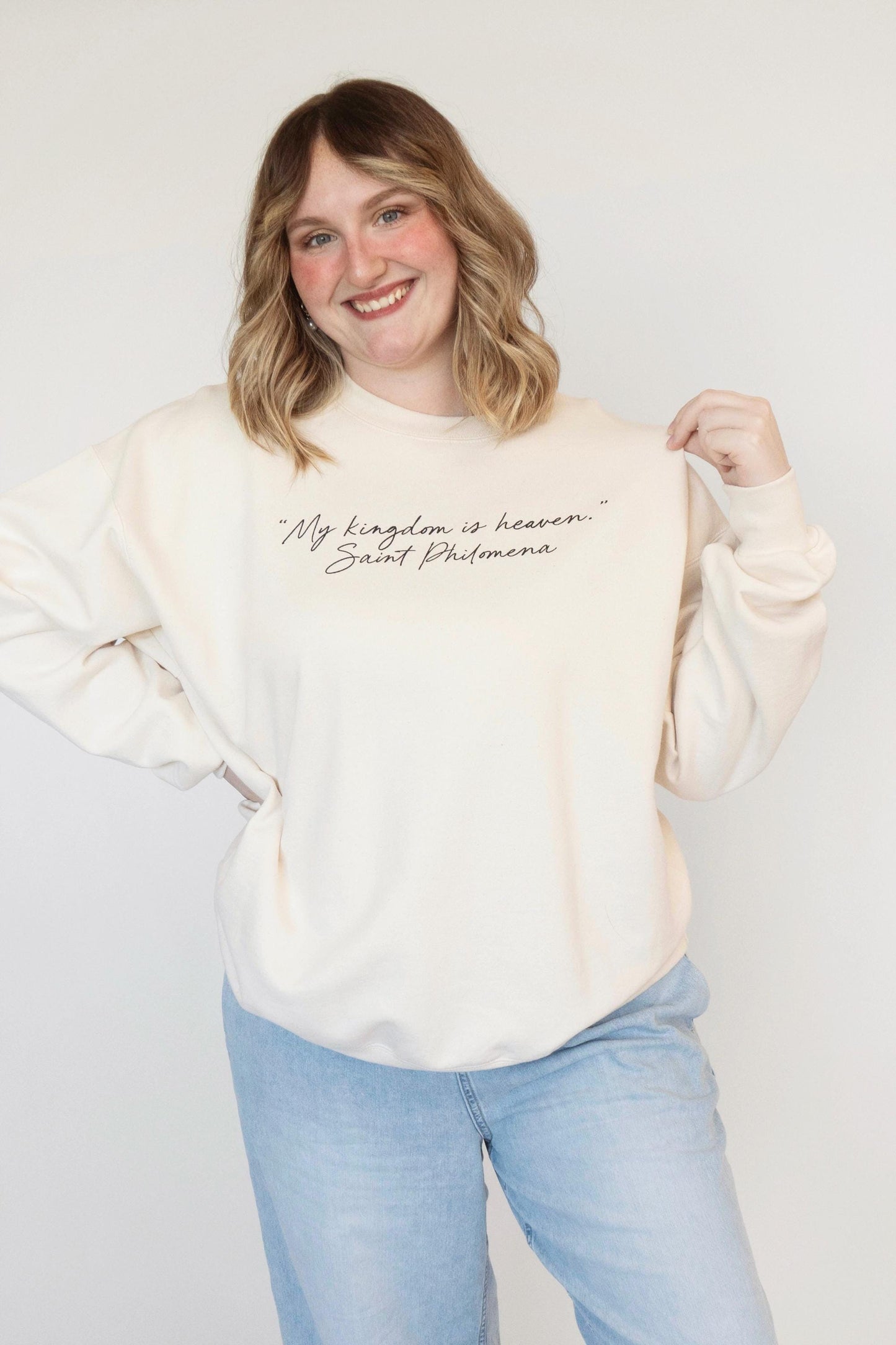 My Kingdom is Heaven Crewneck Sweatshirt