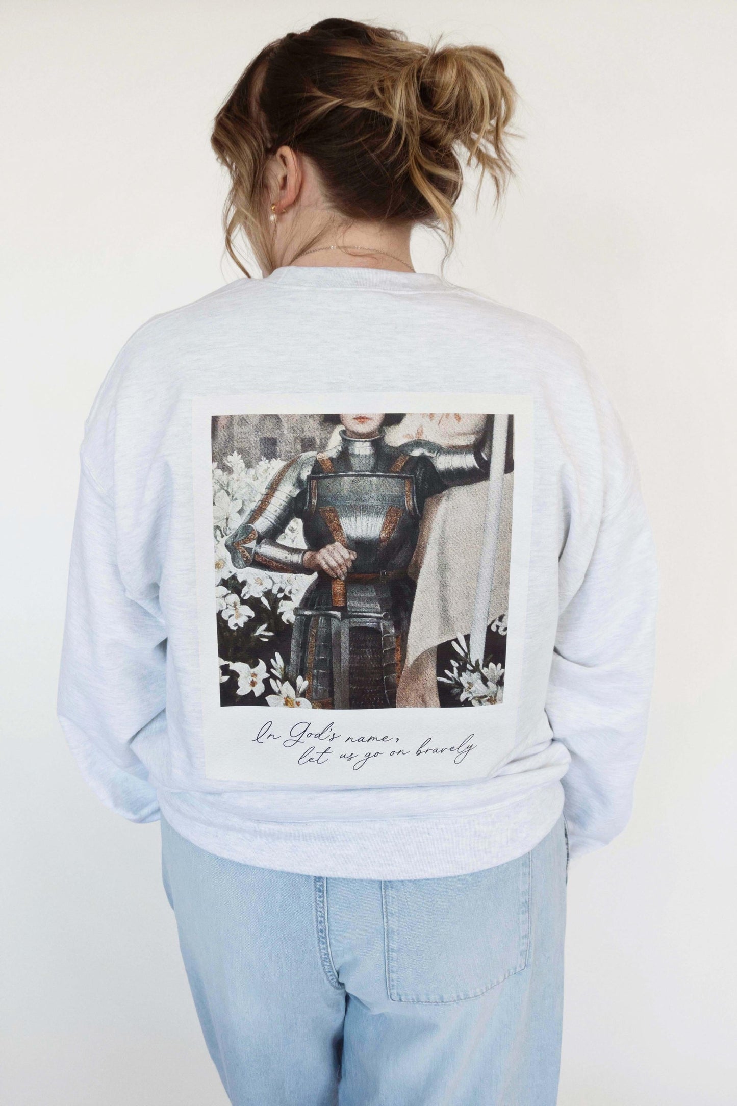 Let us go on bravely Crewneck Sweatshirt
