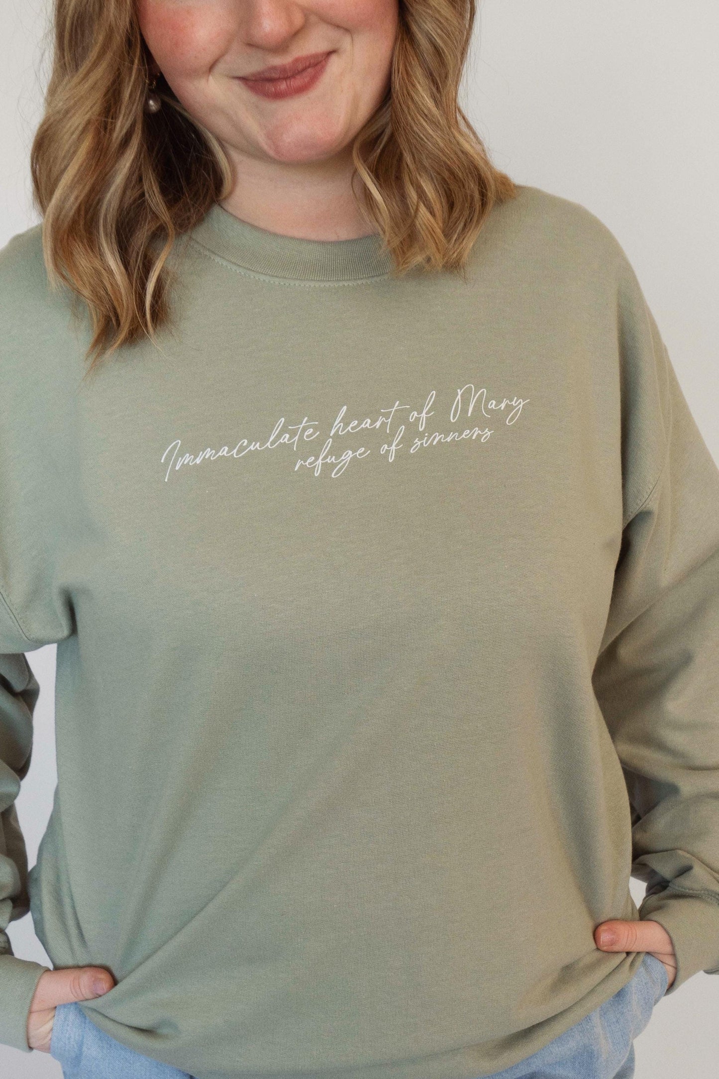 Immaculate Heart Crewneck Sweatshirt