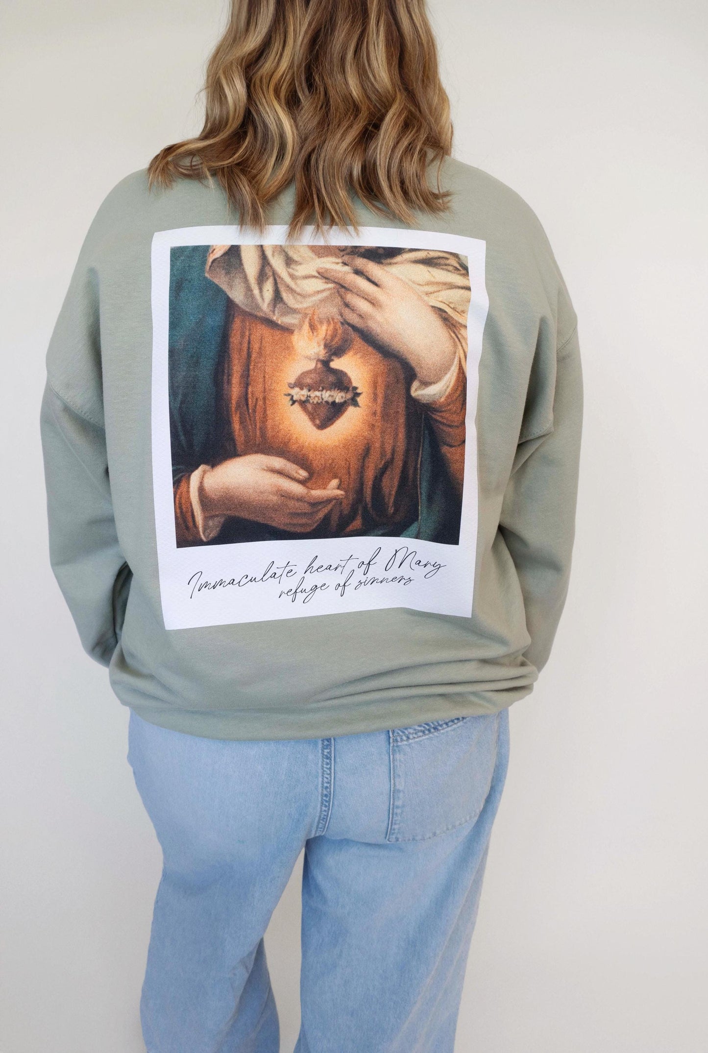 Immaculate Heart Crewneck Sweatshirt
