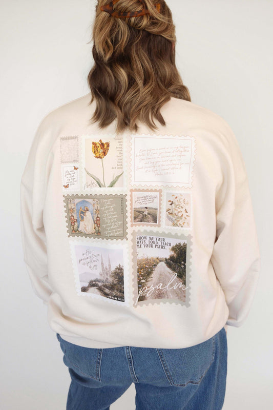 Psalm Stamp Crewneck Sweatshirt