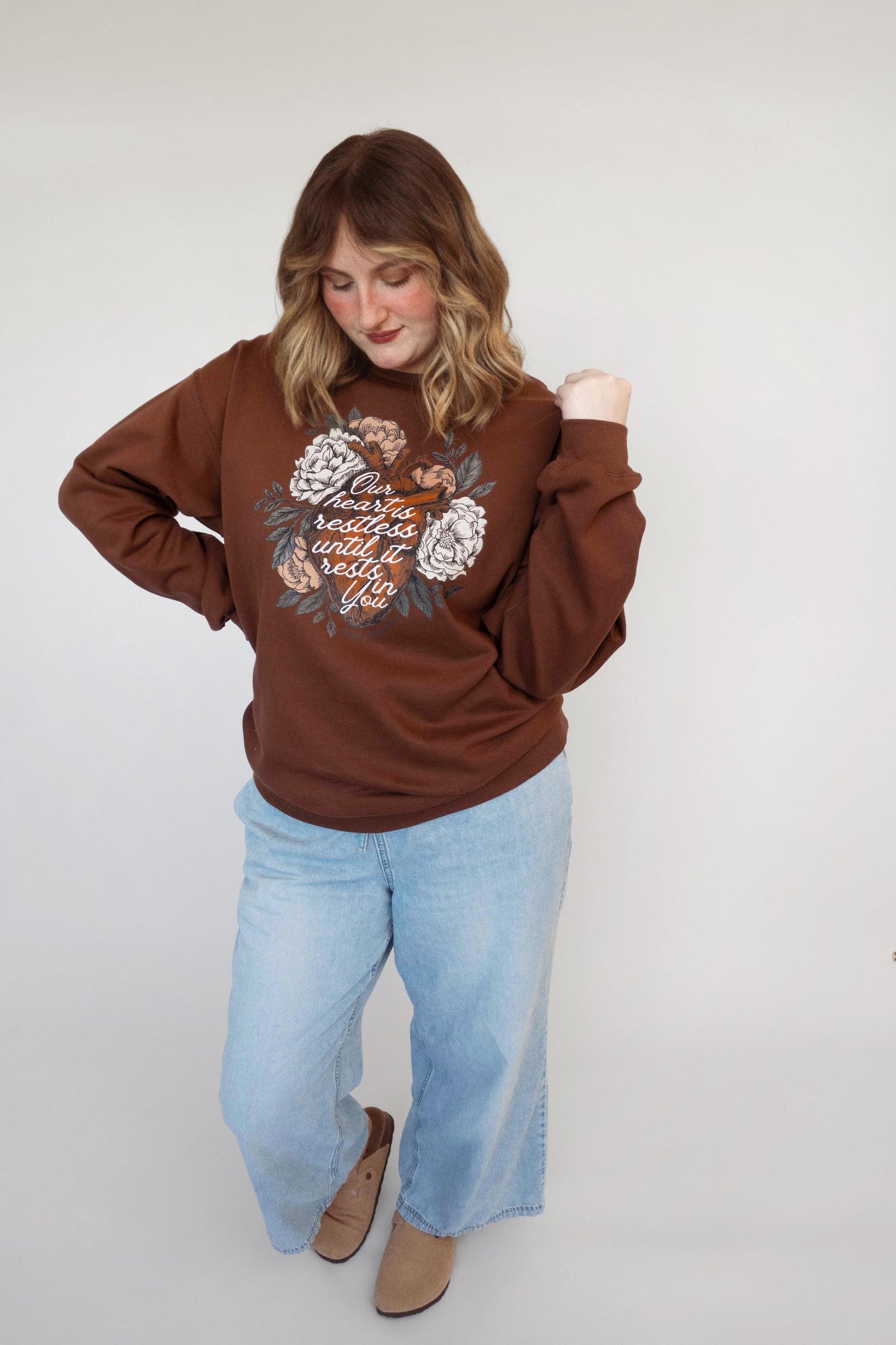 Restless Heart Crewneck Sweatshirt