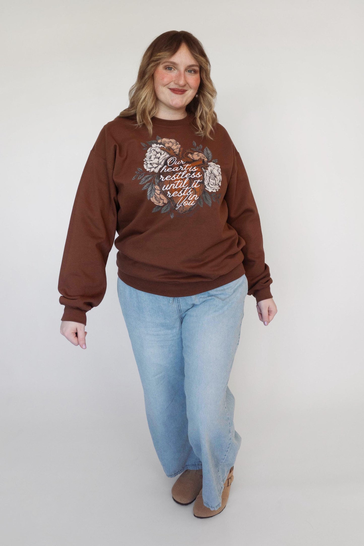 Restless Heart Crewneck Sweatshirt
