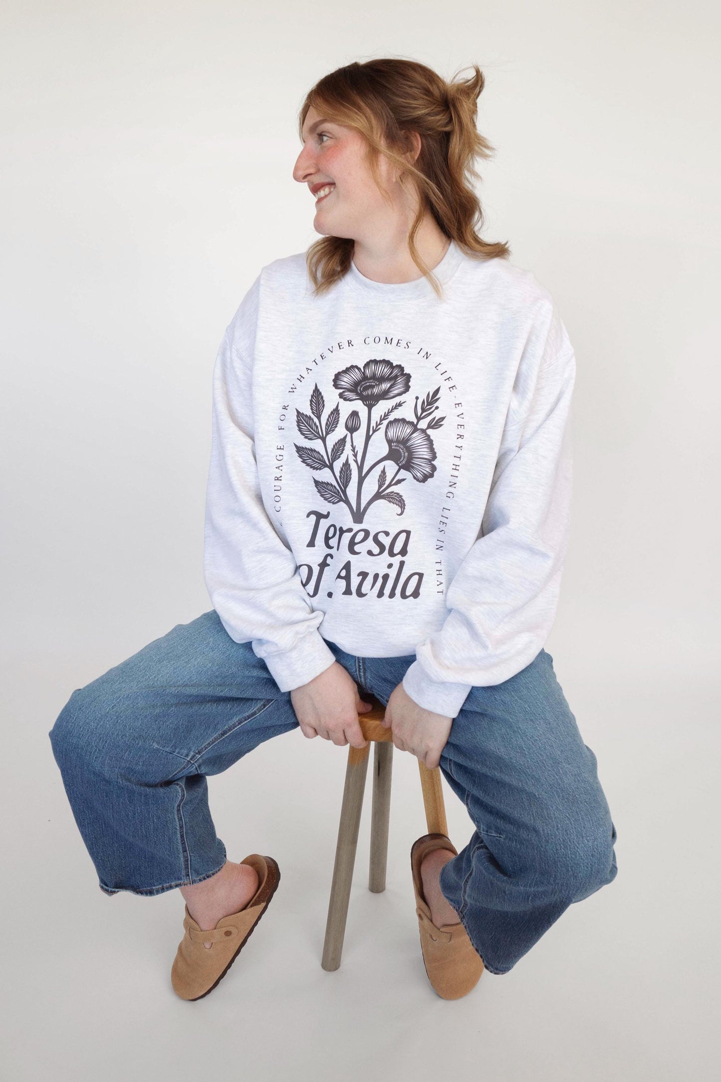 To have Courage Crewneck Sweatshirt