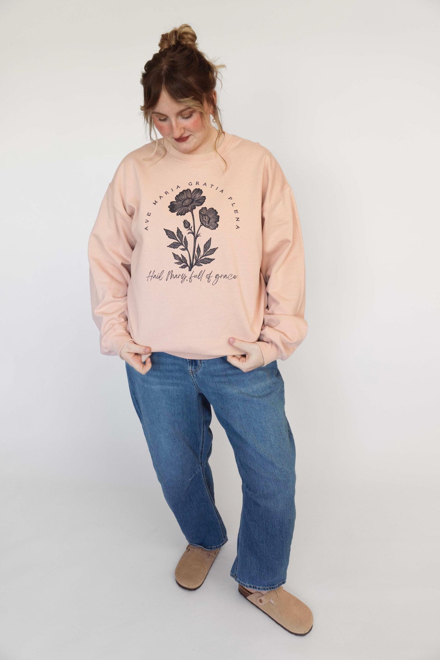 Ave Maria Crewneck Sweatshirt