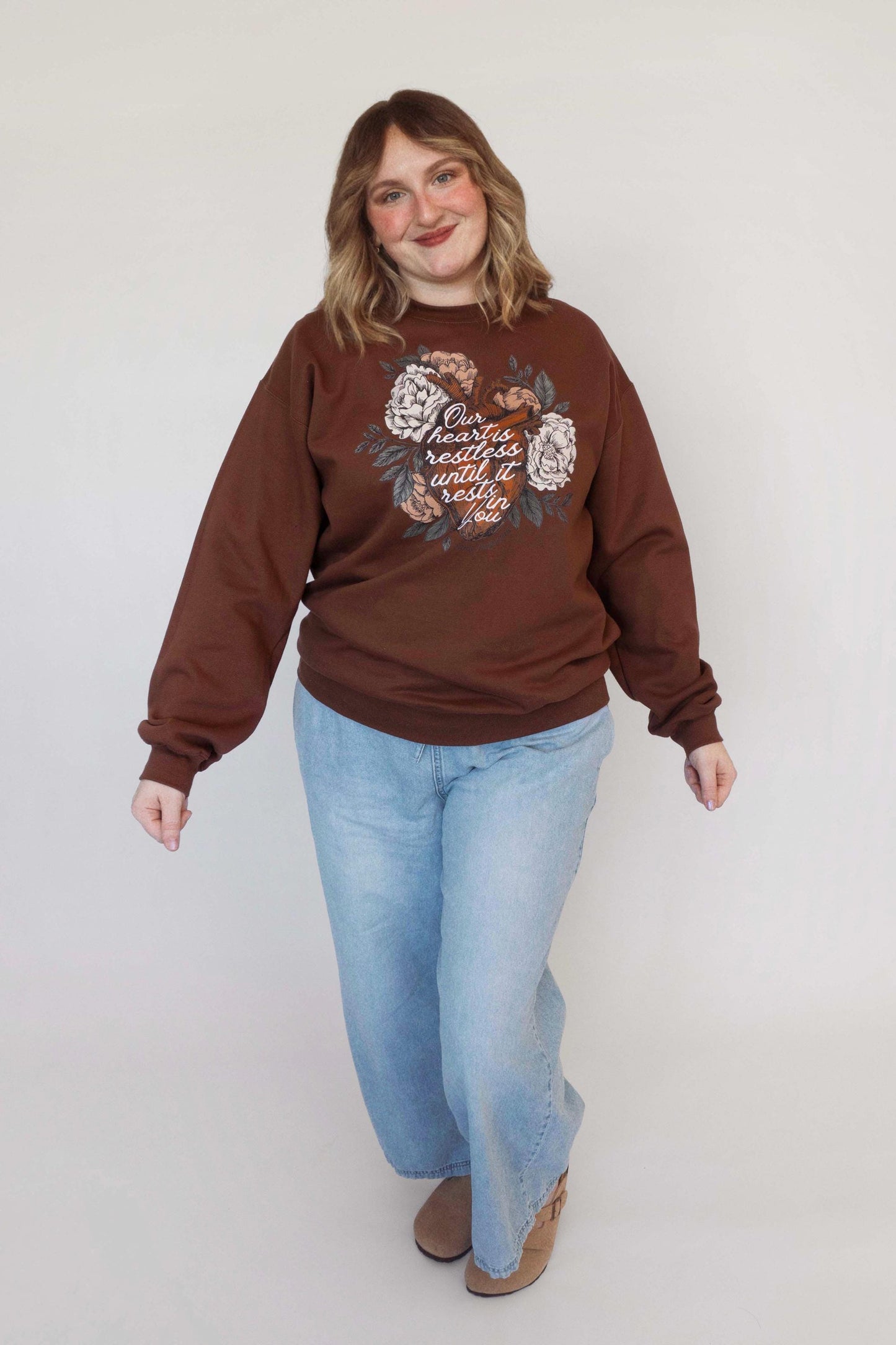 Restless Heart Crewneck Sweatshirt